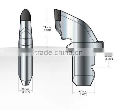 tungsten carbide coal cutter pick shaped bits mining picks rock boring tools
