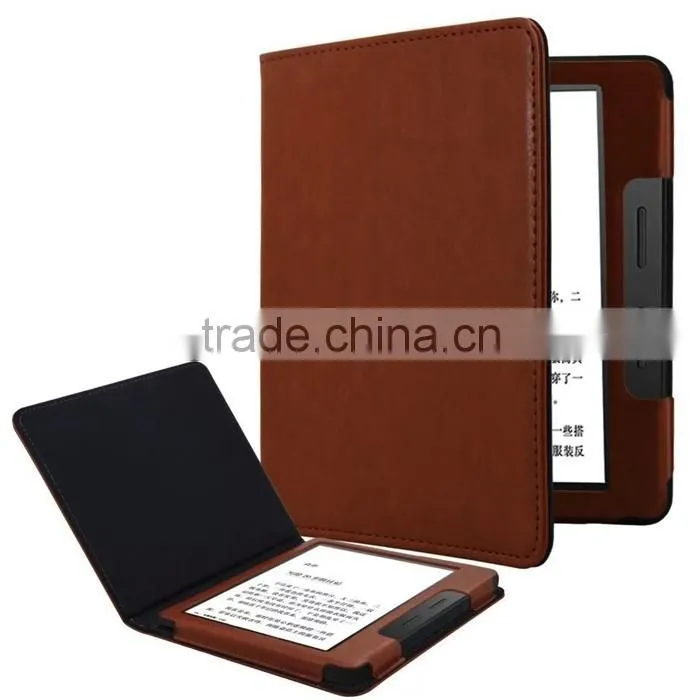 Newest Arrival Factory Direct Pricing Leather Case for Kindle Oasis,Many Colors are Available