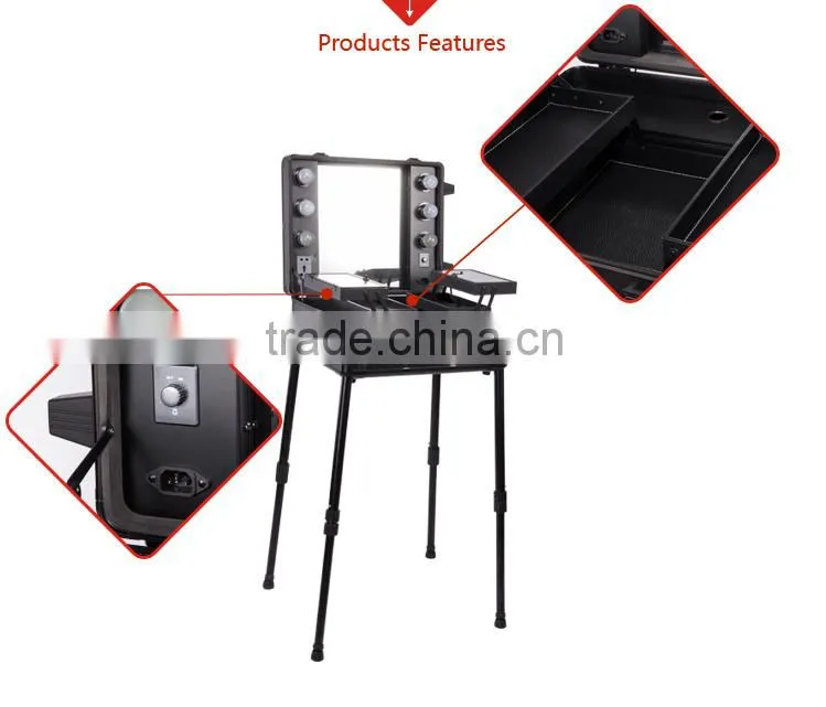 2015 Promotional Alminum Tool Hairdresser Trolley Case