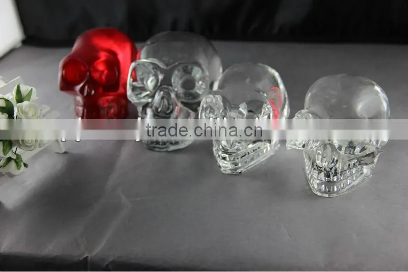 hot sale crystal skull for halloween decoration