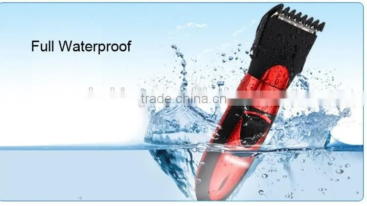 Kairui Profesional Full Waterproof Rechargeable Hair Clippers For Baby Adult Personal Products To Salon