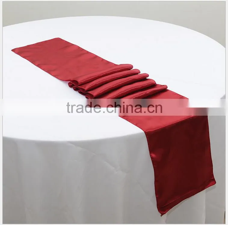 2015 Beautiful Organza Runner Table Linen for Wedding Decoration