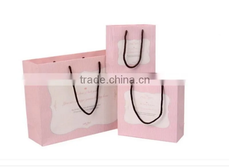 Special best selling glossy paper gift bag
