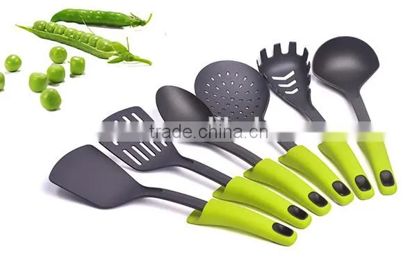 New 6-Piece Nylon Kitchen Utensil Sets With Holder Nylon Cooking Tools