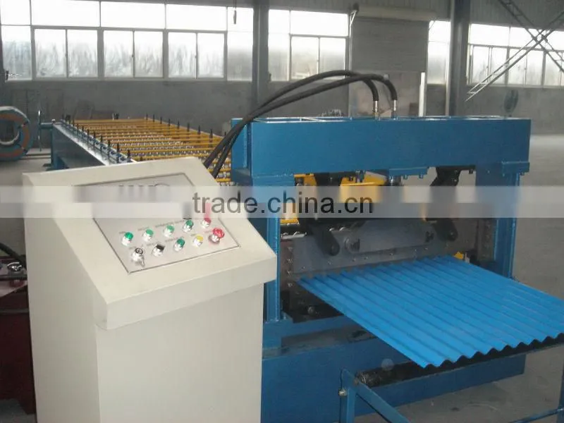high quality steel/aluminium corrugated roll forming machine supplier