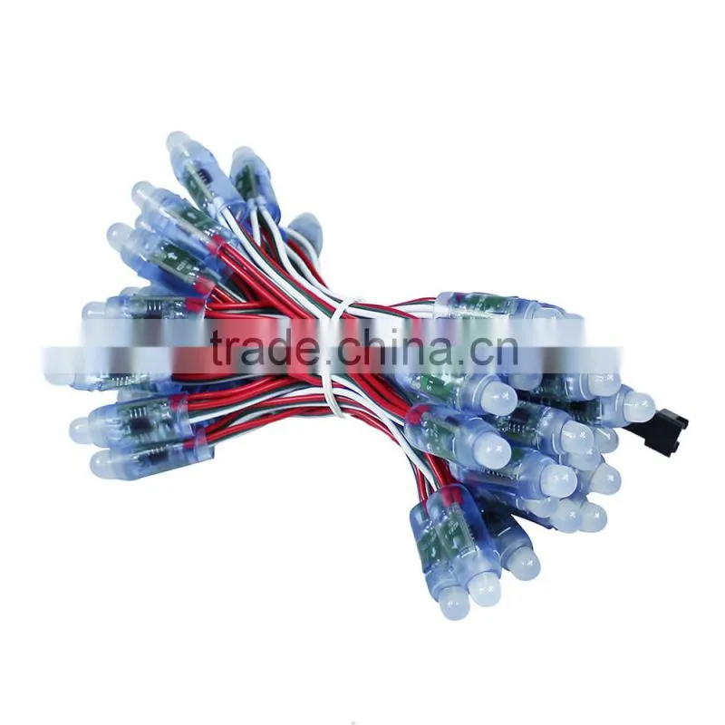 DC5V IP65 Waterproof 12mm IC1908 RGB LED pixel string light