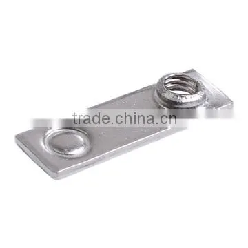 90 degree cable terminal for heating elements