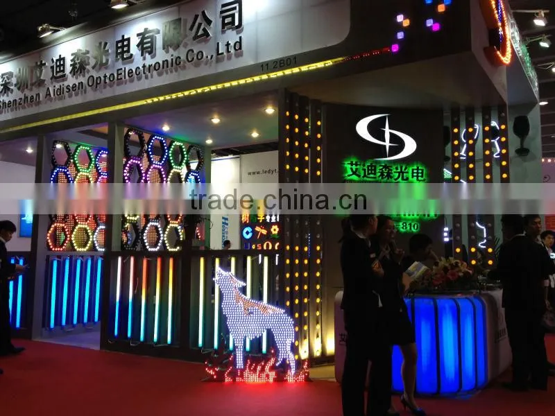 China manufacturer full color changing led point light usd to carrousel