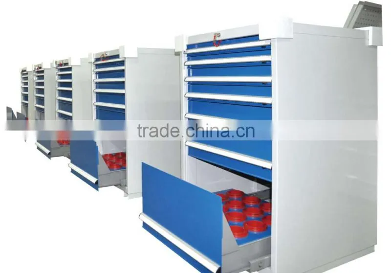 China factory iso cnc cutting tool roller cabinet for cutting tool storage