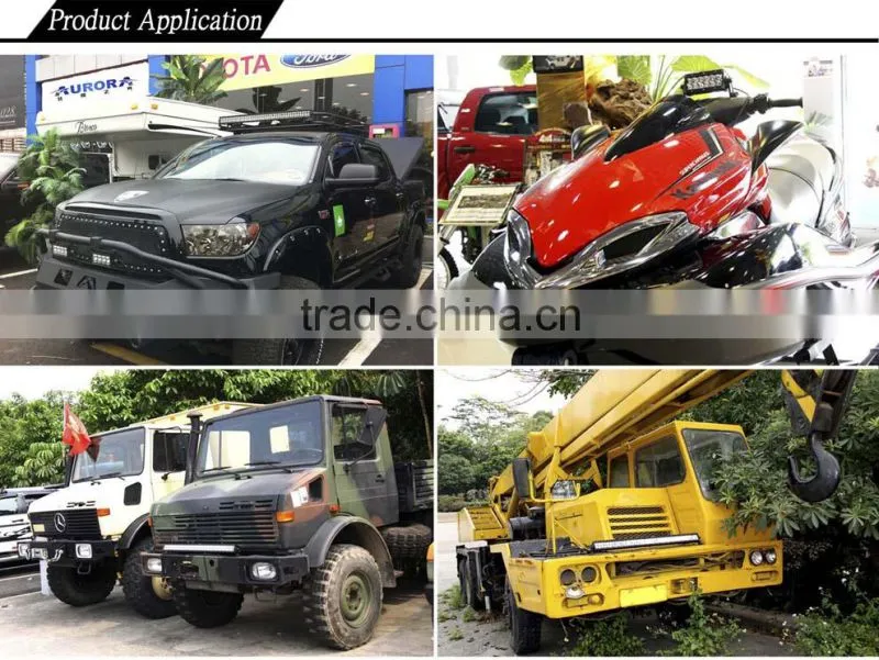 Aurora ISO9001 2'' amber work light jeep wrangler