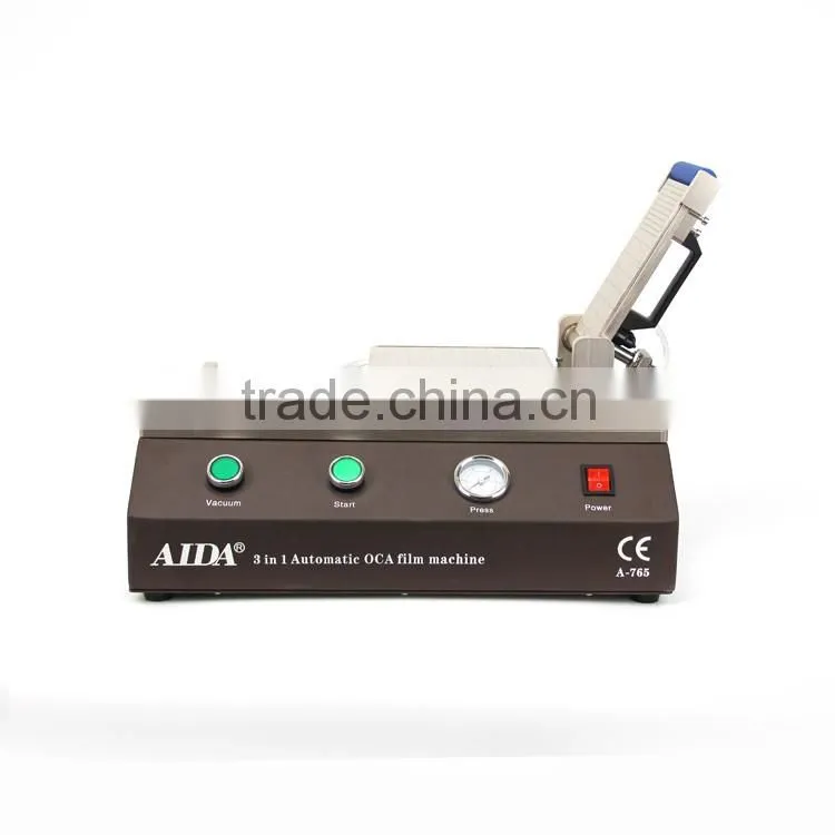 Built-in Vacuum Pump Universal Automatic LCD OCA Film Laminating Machine OCA Laminator refurbish machine for iphone samsung lcd