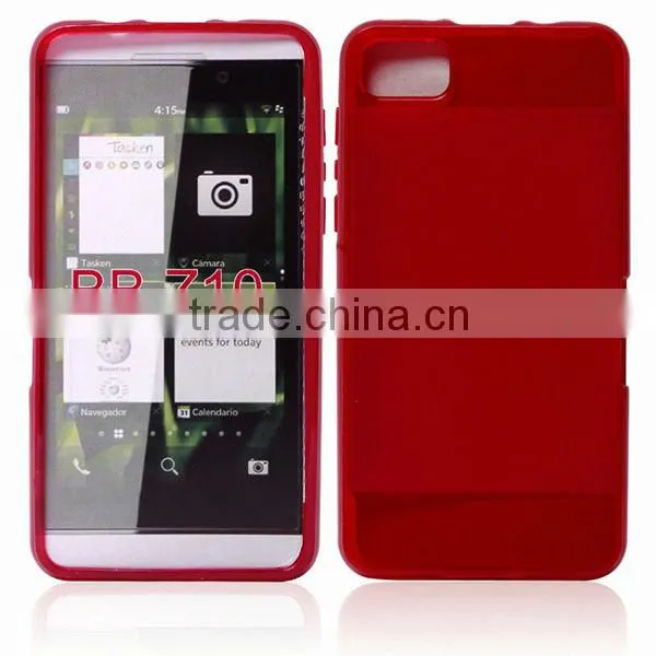 clear tpu jelly case for blackberry z 10