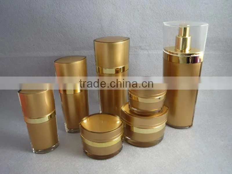 20/40/80/130ml cosmetic lotion bottle with PMMA material
