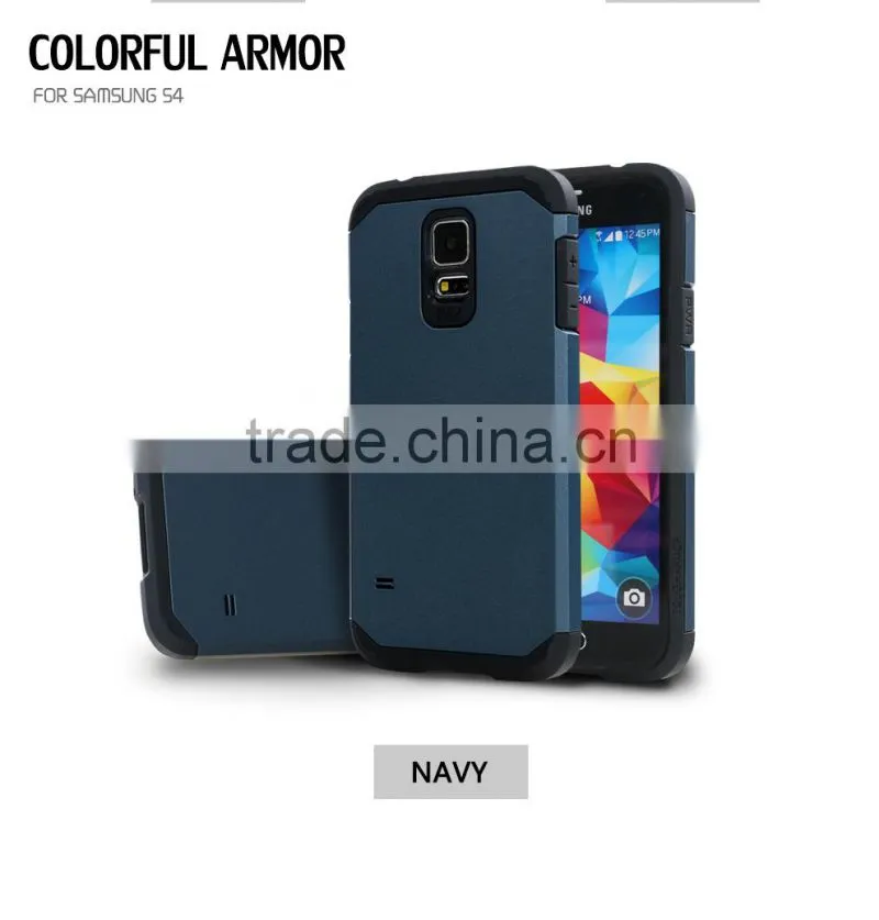 Slim colorful armor cover case for samsung galaxy s4,for samsung galaxy s4 case