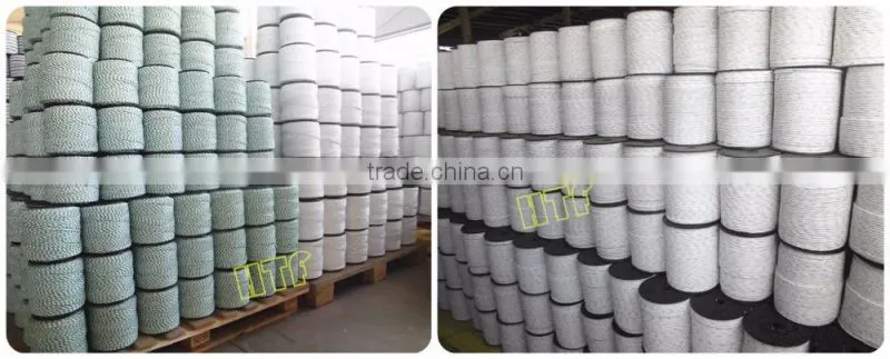 honey used braided rope for electric fence