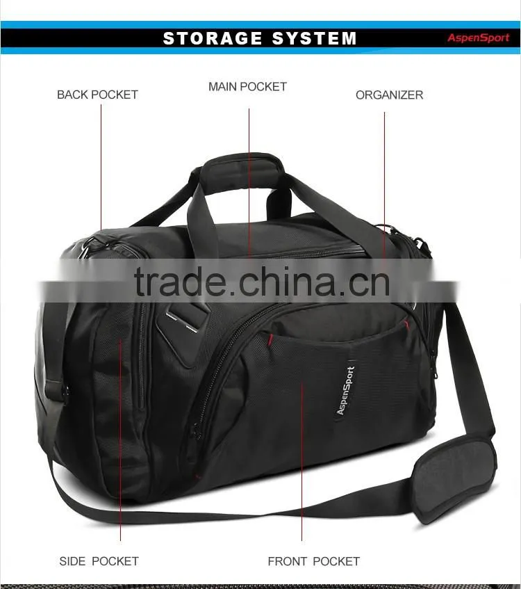 polyester folding travel golf shoe bag golf travel bag