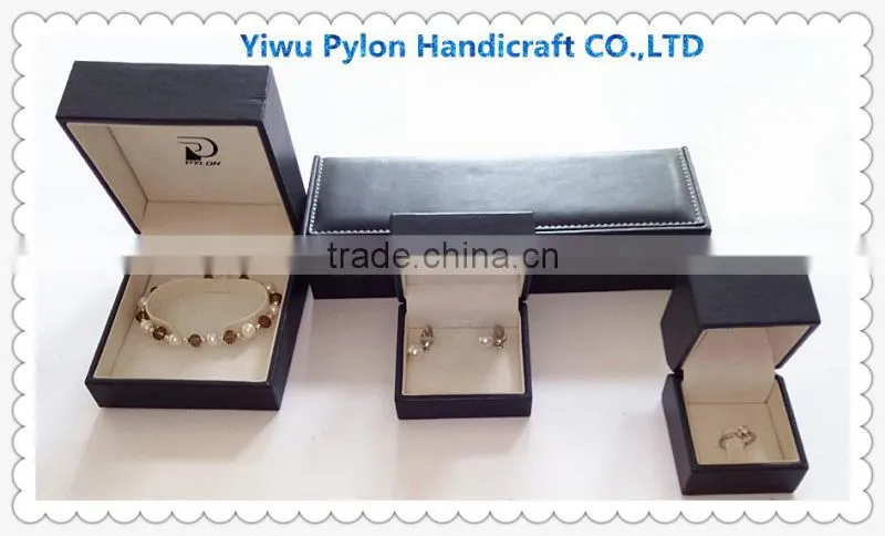 Luxury MDF and leather jewelry box