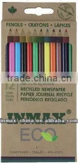 Eco-range stationery items in PDQ packing