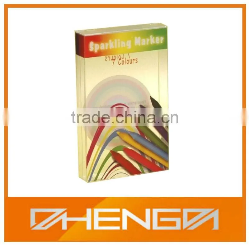 high quality cuatomized made in china beautiful Color Printing PVC Box,plastic box for gift (ZDPVC11-062)