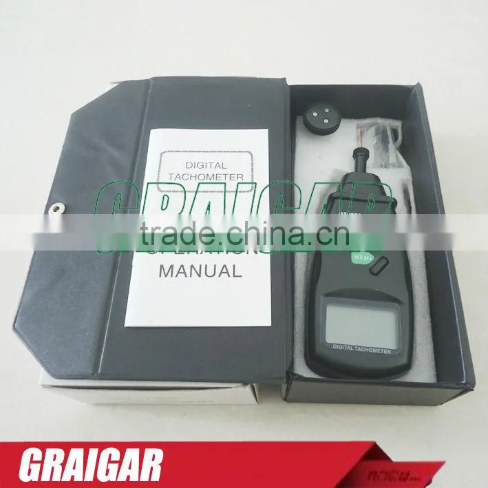 CONTACT TACHOMETER SURFACE SPEED METER DT2235A RPM meter