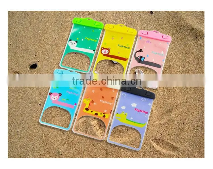 Pvc waterproof bag waterproof mobile phone case for cell phone