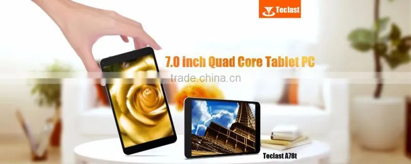 Teclast A78T Tablet PC With Android 4.4 7 inch HD Screen Rockchip RK3126 Quad Core 1.3GHz 512MB RAM 8GB ROM Camera