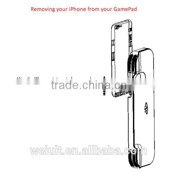 Wireless Phone Game Controller Joystick Gamepad for iPhone 6 IOS System