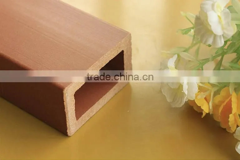 WPC high density WPC square timber for outdoor PE project