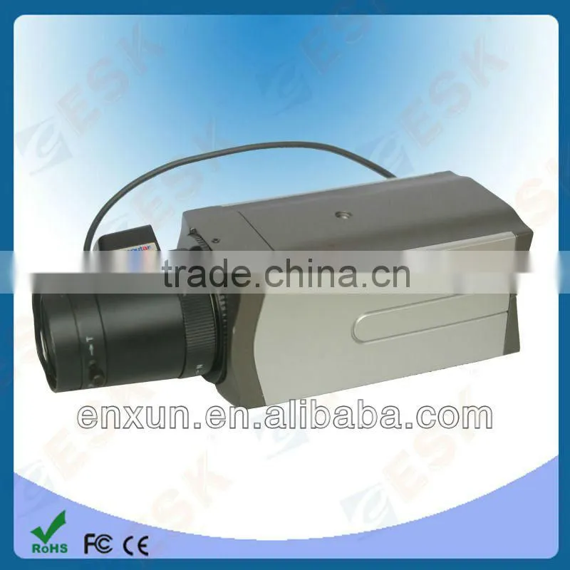 Bule-I DSP 600TVL box cctv camera with OSD, WDR, Zoom function