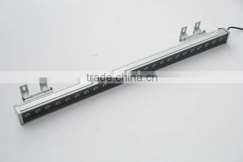 Outdoor landscape uplight effect lighting 24v 100-240v 12W rgb color changing led wall washer