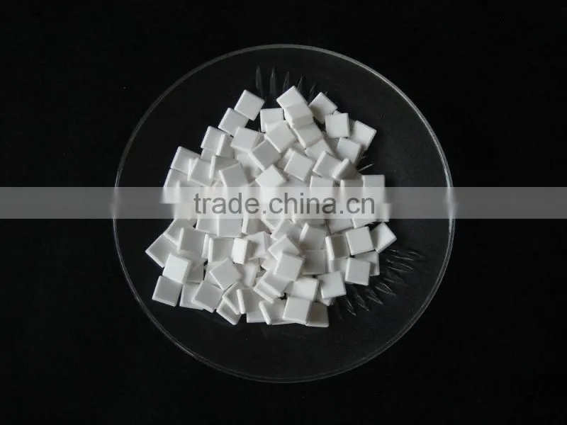 20*20*5mm High alumina ceramic tiles, wear resistant ceramic dimple tile