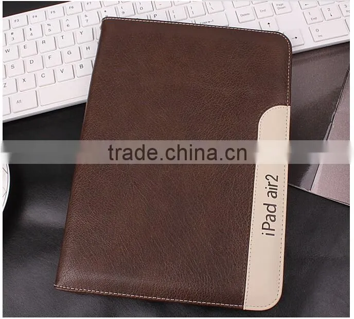 Useful Soft Protective Colorful Tablet Smart Cover Flip Case for IPad Air 2 Manufacturer