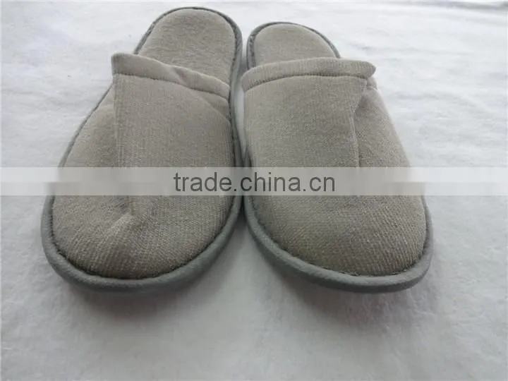 Factory direct sale latest anti slip terry towelling bath slippers