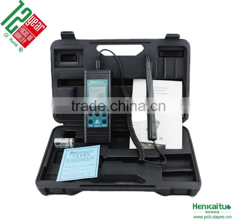 AZ8721 Multifunctional Remote Probe Type Hygro-thermometer With Alarm System