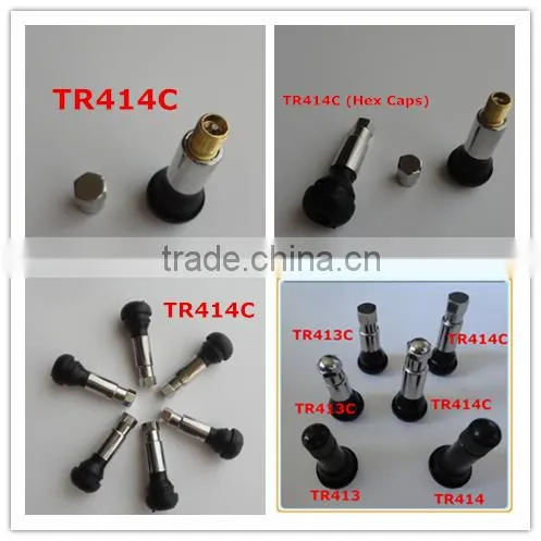 TR414C Wholesale Tire Valve Cap with Logo/Custom Logo for Tire Valve