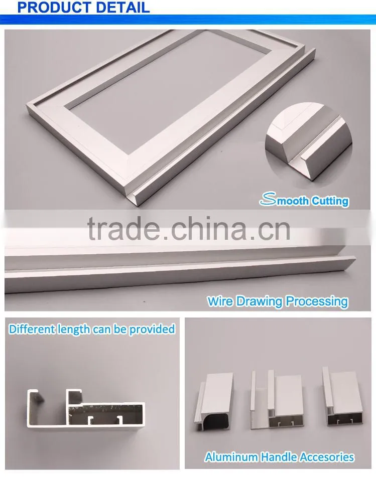 Top Quality Furniture Knob Recess L Shaped Aluminum Extrusion