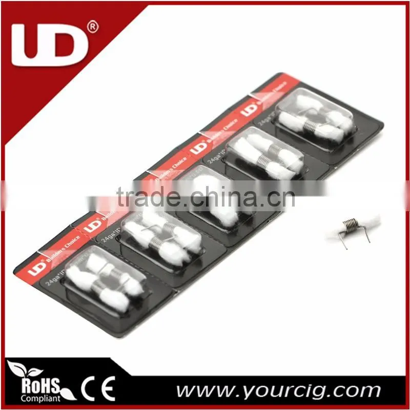 UD 2016 Best builder's Choice Ferris Coil Box with 7 spec in 1 coil pack total 70pcs prebuilt coil in a kit
