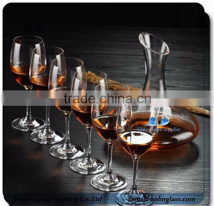 750 ml Clear Screw Cap Wine Bottles With 28 mm Metal Screw Caps