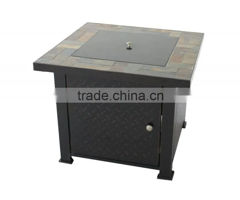 Portable gas fire pit