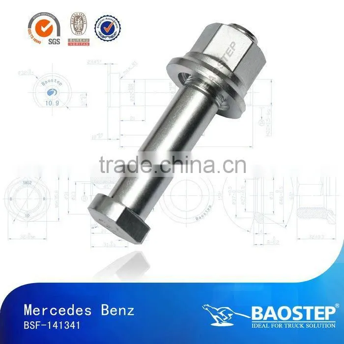 Mercedes Benz grade 8.8 jis standards for u-bolt & nut