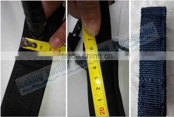 Competitive price simple usual color pro surfboard leash/Customized logo surfing leash