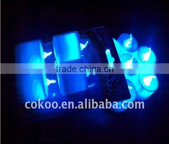 Led Tealight with the battwries can be used more than 72 hours