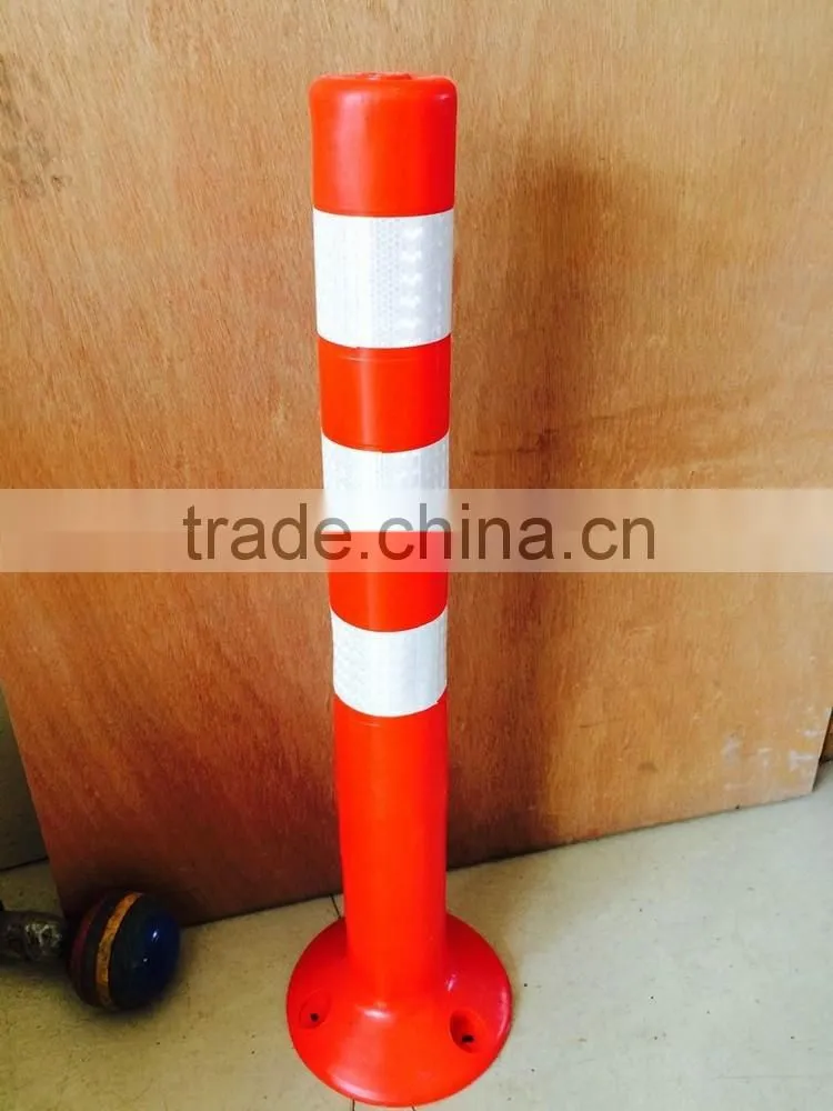 2016 best selling crowd control plastic warning post new products on china market 2016