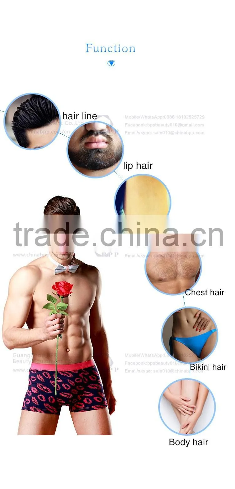 The most effective handheld laser hair removal beauty machine