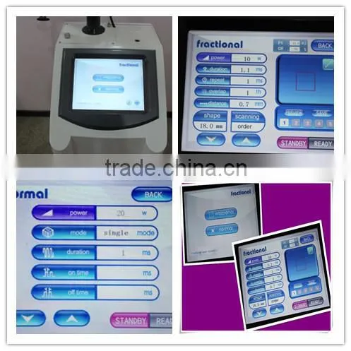 Vertical 40W Medical CE approved RF Pipe Fractional co2 laser pigment removal Gynecology treatment laser equipment