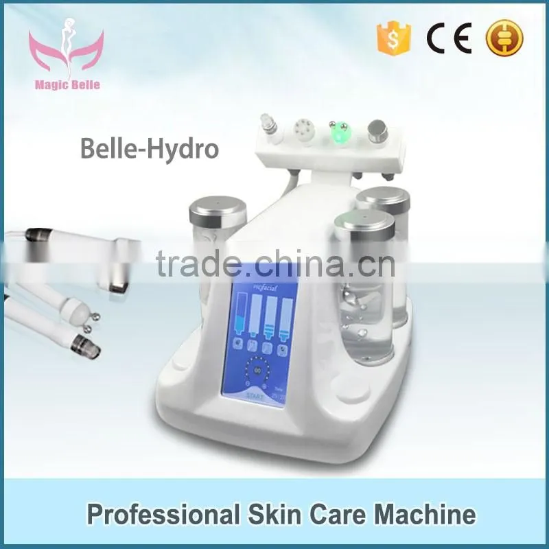 CE Certificated hydro facial dermabrasion spa equipment scrubber machine Hydrodermabrasion in alibaba