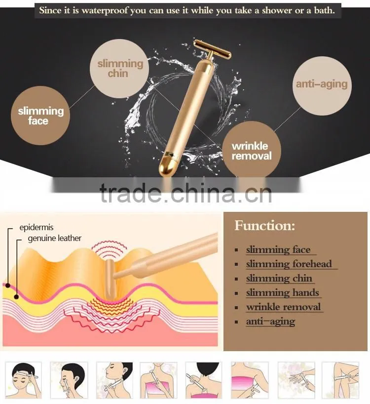 hot selling 24k gold beauty bar