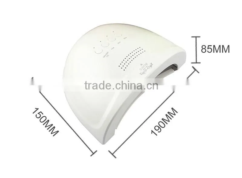 2016 newly nail design wholesale brand sun one professional 24/48W led nail lamp for gel polish