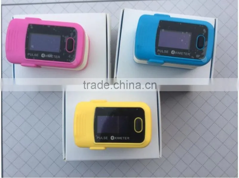 Bluetooth 4.0 Oximeter Fingerip Dynamic Pulse Oximetro Blood Oxygen support Android IOS Portable Oximeter Home Monitor