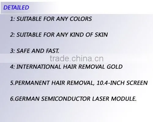 808nm Diode laser Hair removal machine